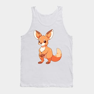 Kangaroo standing Tank Top